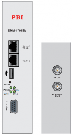 Module DMM-1701IM điều chế tín hiệu IP sang RF Analog.