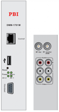 Module DMM-1701M điều chế tín hiệu AV sang RF Analog