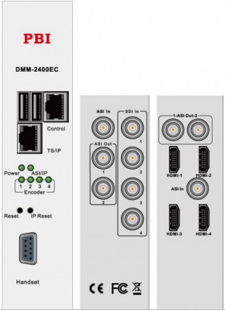 DMM 2400EC module mã hóa (encoder) tích hợp quad H.264 HD/SD
